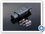 OYAIDE IEC FEMALE CONNECTOR  # 4781bsr